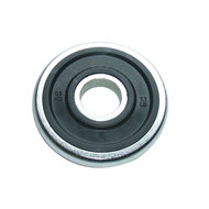 Chrome Weight plate with rubber insert