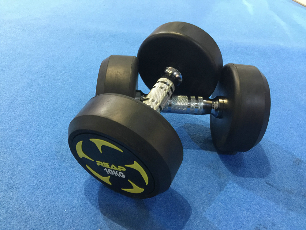 REAP Rubber round head dumbbell