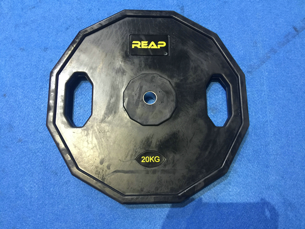 REAP Black rubber plates