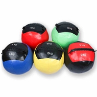 rubber medicine ball double color