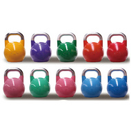 color powder coated competition kettlebell